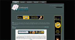 Desktop Screenshot of livebasedcasinos.com